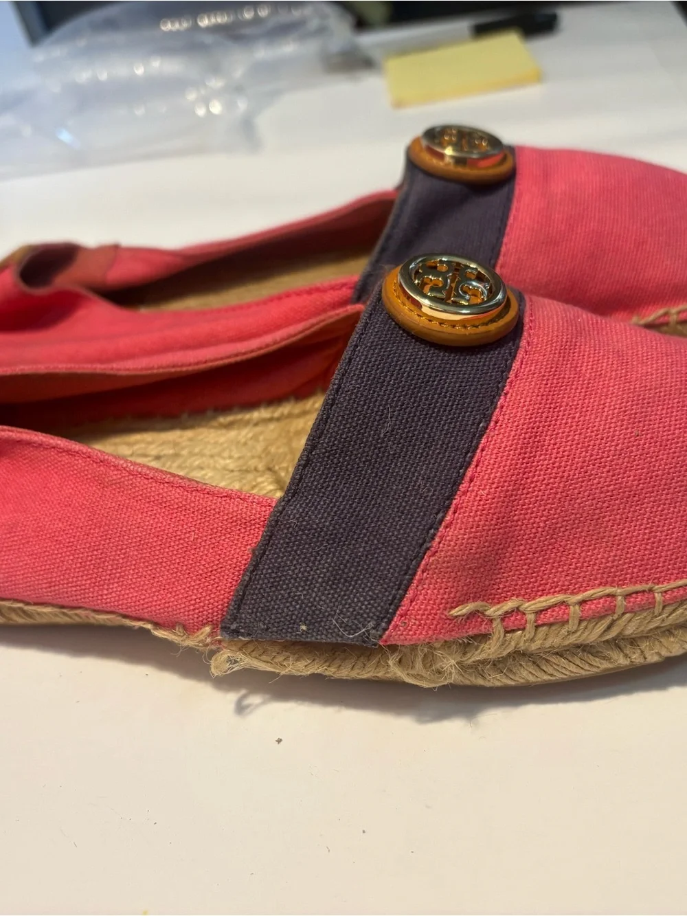 Tory Burch canvas espadrille